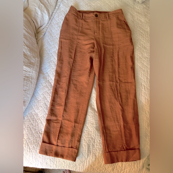 Cute size 12 ‘A New Day’ pleated and cuffed trousers. - Picture 1 of 4